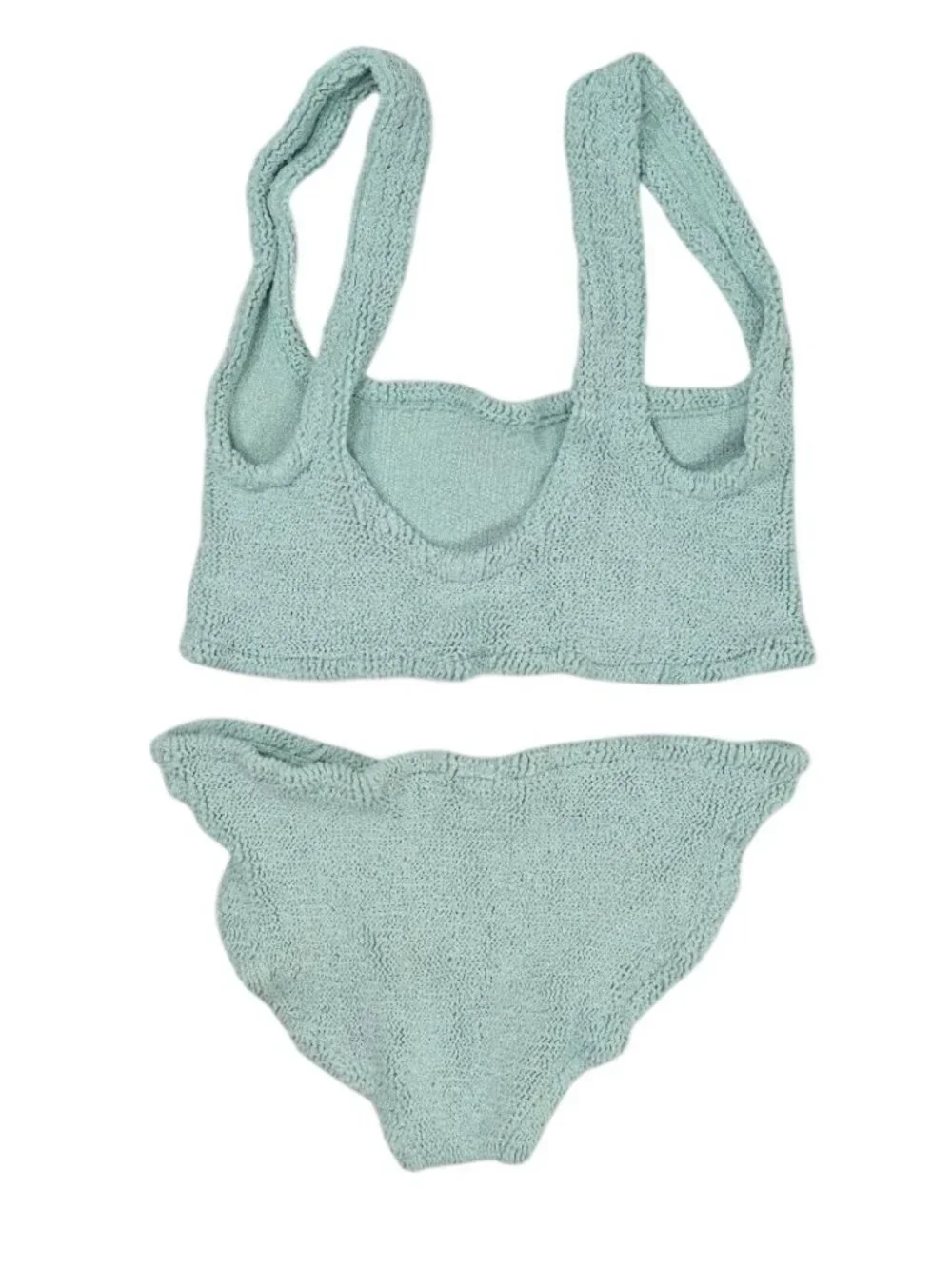 Hunza G Xandra Bikini Set in Green